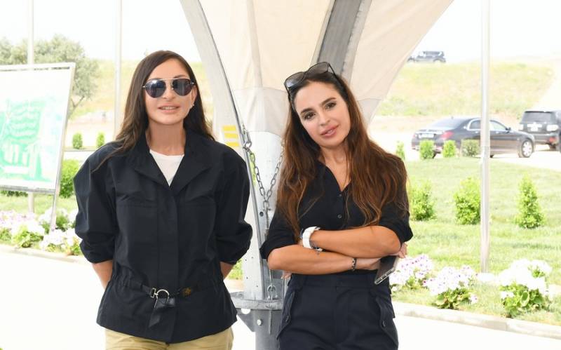 Leyla Əliyeva Mehriban Əliyevanı doğum günü münasibətilə təbrik ETDİ