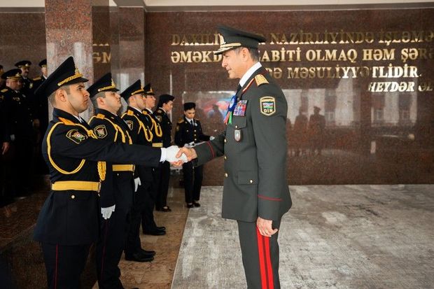 DİN-də “Polis Günü”nə həsr olunmuş təntənəli mərasim keçirilib