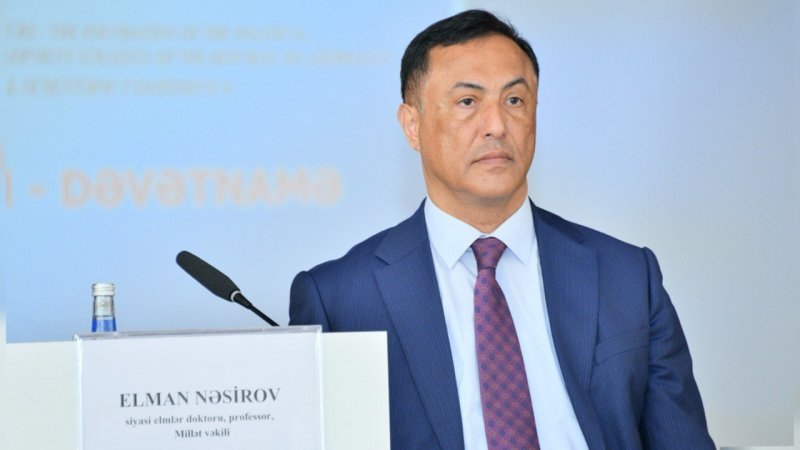 Elman Nəsirov – Dövlətə sədaqətin, elmi düşüncənin və ictimai xidmətin nümunəsi