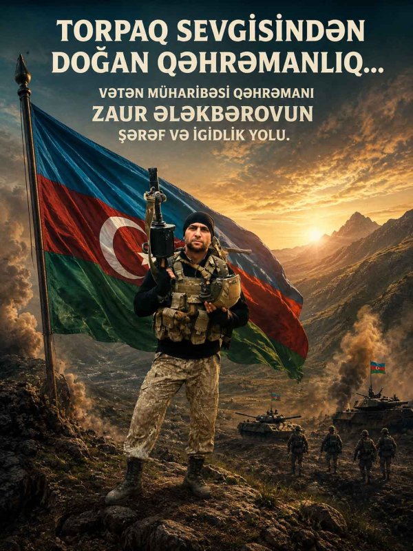 Torpaq sevgisindən doğan qəhrəmanlıq...