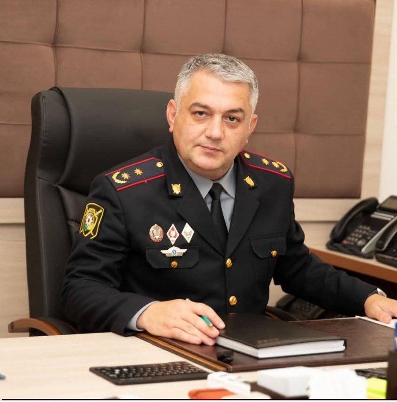 Daxili İşlər Nazirliyinin Mətbuat Xidmətinin və İctimaiyyətlə Əlaqələr Şöbəsinin rəisi, polis polkovnik-leytenantı Elşad Hacıyevə doğum günü təbriki